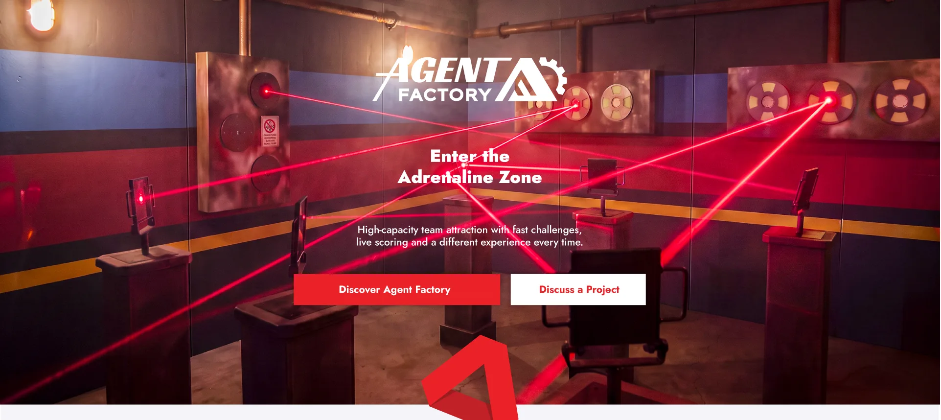 Agent Factory laser challenge arena