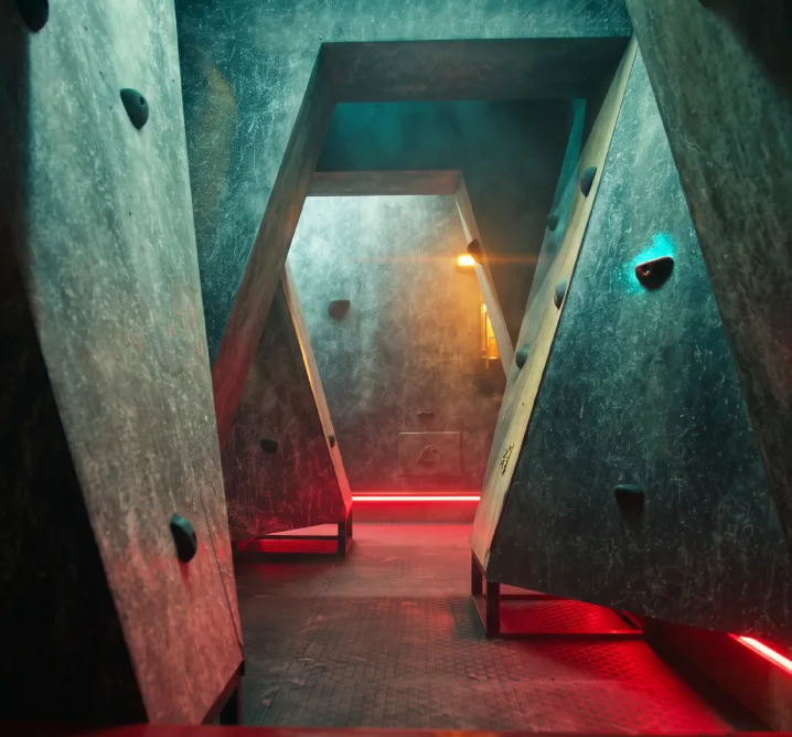 Themed Agent Factory mission room